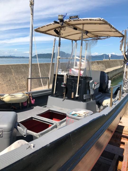 フィッシャーマン７０馬力 船外機 舟