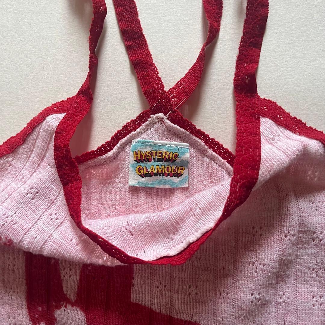 HYSTERIC GLAMOUR キャミソール ウサギプリント