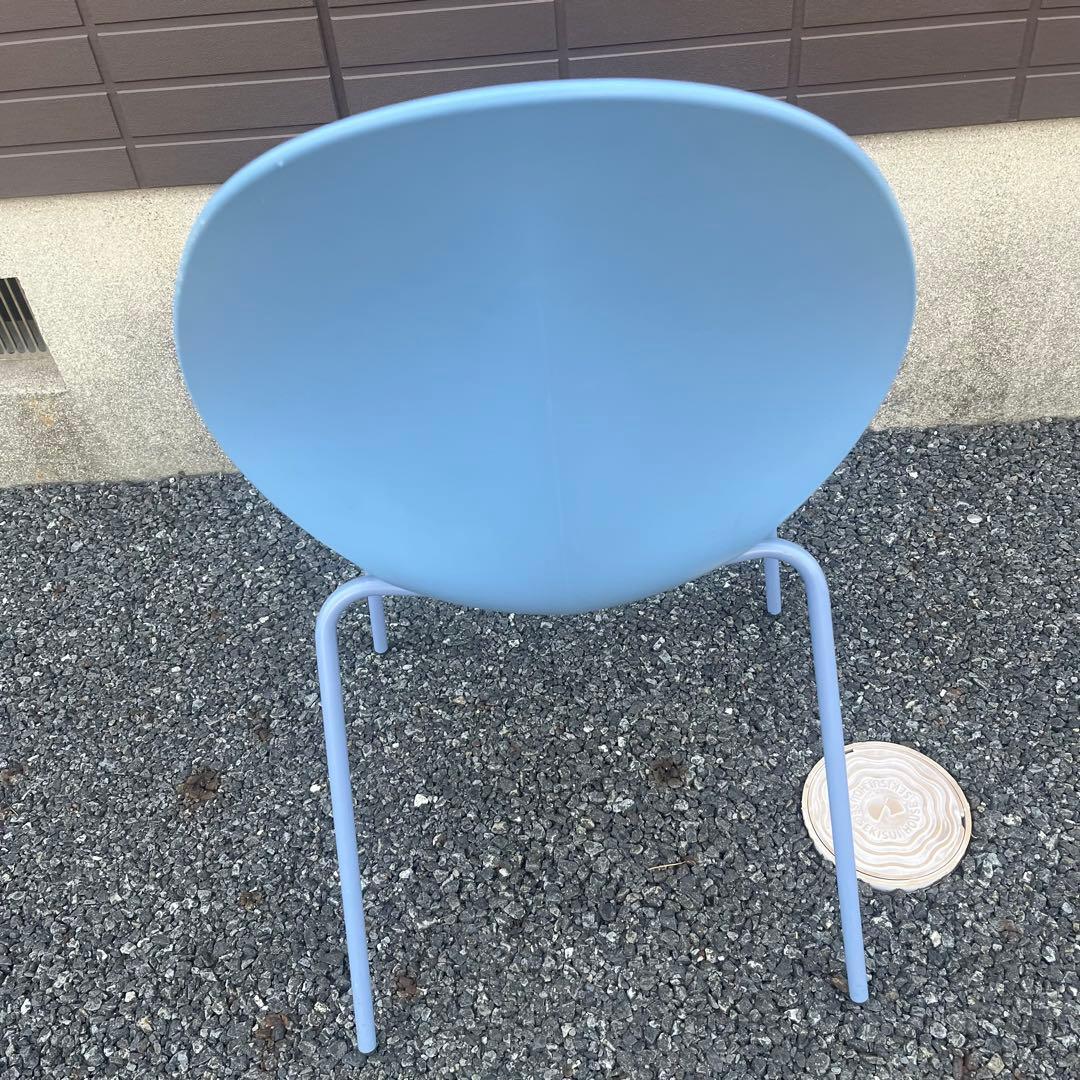 Calligaris カリガリス バジルチェア BASILブルーホワイト　2脚