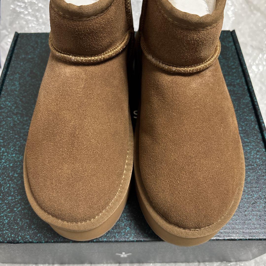 【EMU Australia】マイクロウールプラットフォームムートンブーツ