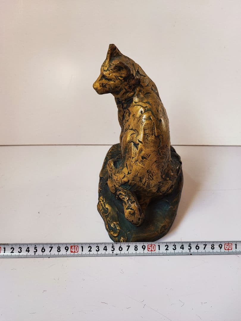 彫塑の巨匠・北村西望のブロンズ像　犬　レトロアンティーク　オブジェ　ビンテージ