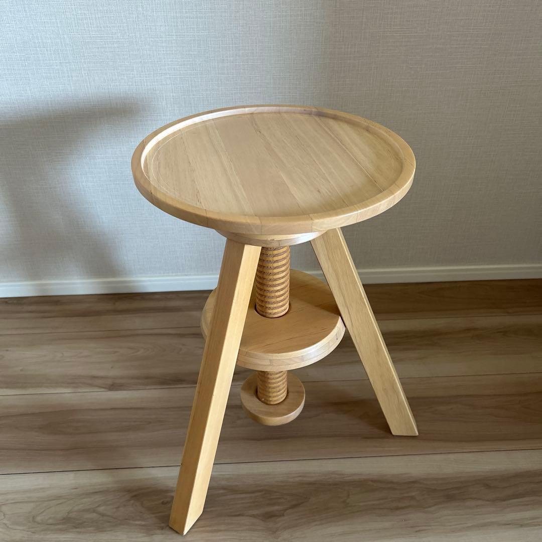 【廃盤品】広松木工 スピンスツール【サイドテーブルにも】LUME