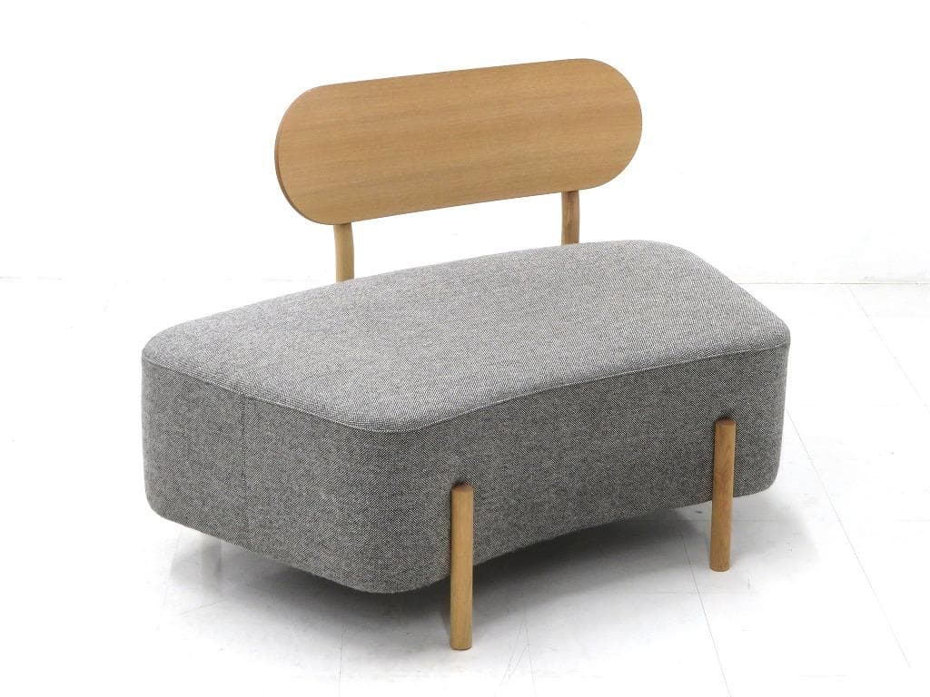 展示品　カリモク　ドラドラ　北欧　オーク材　ソファ ラウンジチェア　カフェ　北欧