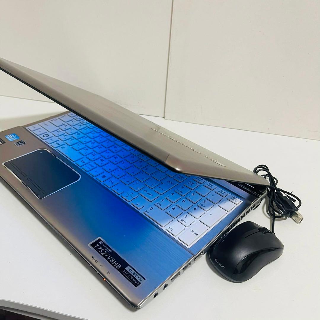 T5 TOSHIBAノートパソコンi7高速SSDサクサク動くWindows11