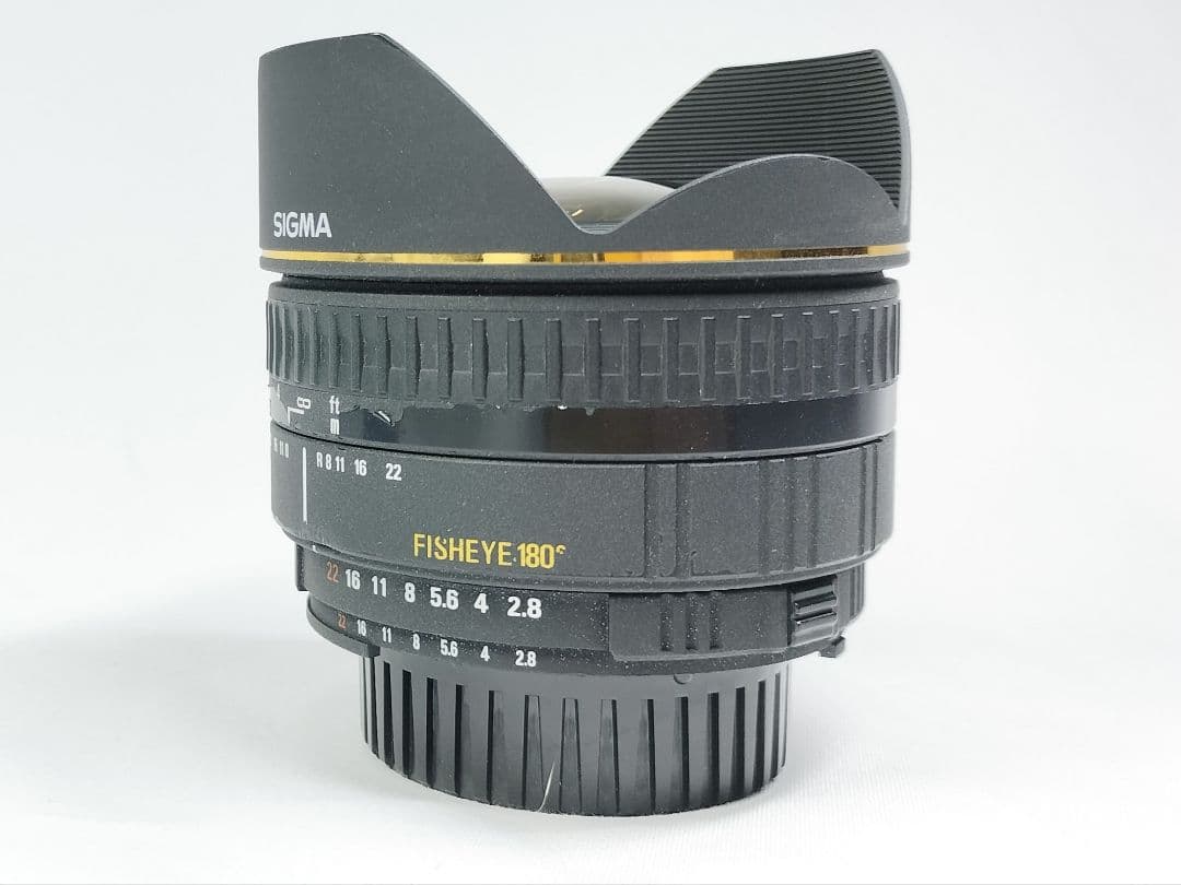 動確/並品 Sigma 15mm F2.8 EX Fisheye 180 ニコン