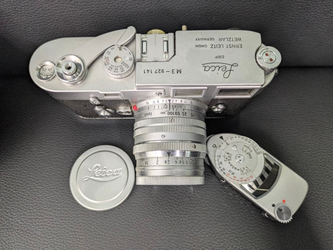 LeicaM3＋Summicron50mmf2レンズ+LeicameterMR