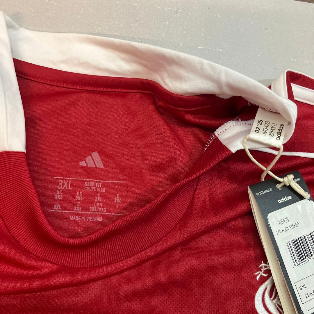 25-26 イングランド　プレミア リバプールFC 3XL