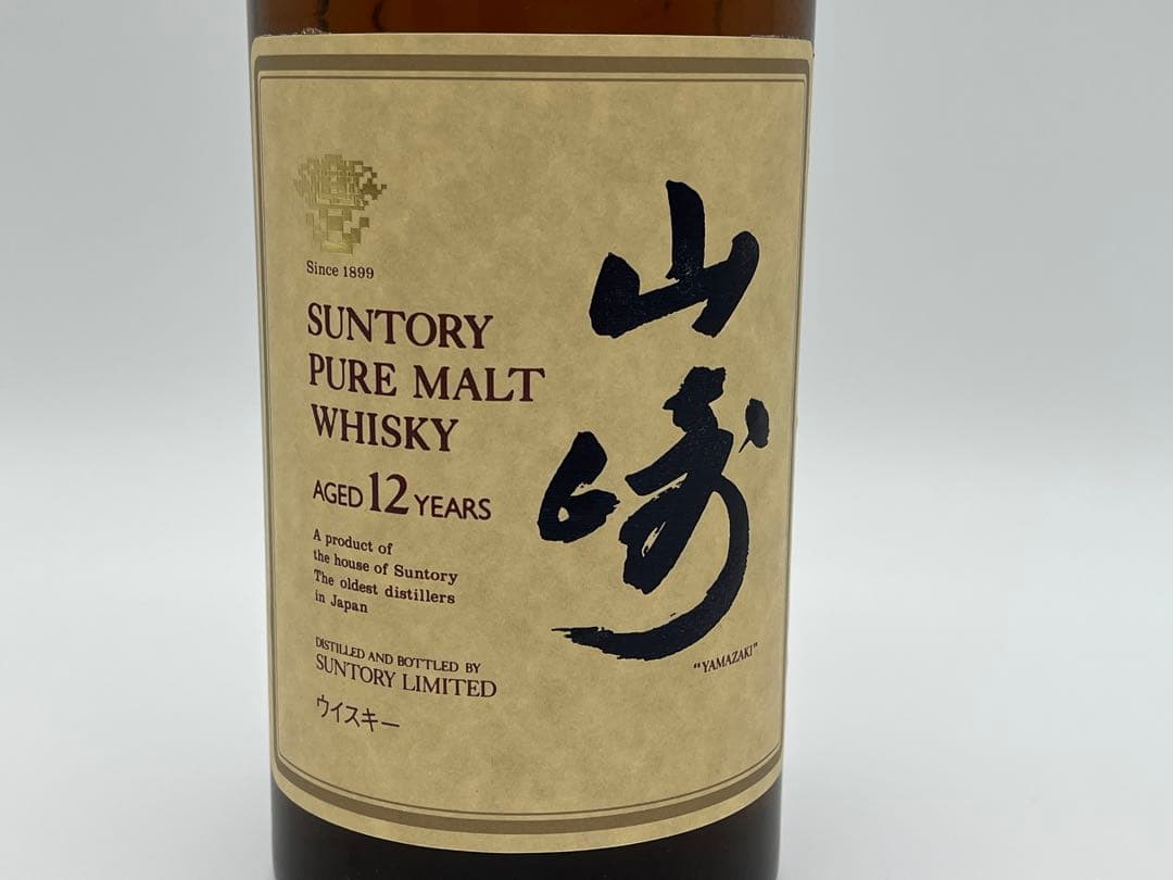 【古酒】サントリー ウイスキー 山崎12年 ピュアモルト 華 750ml