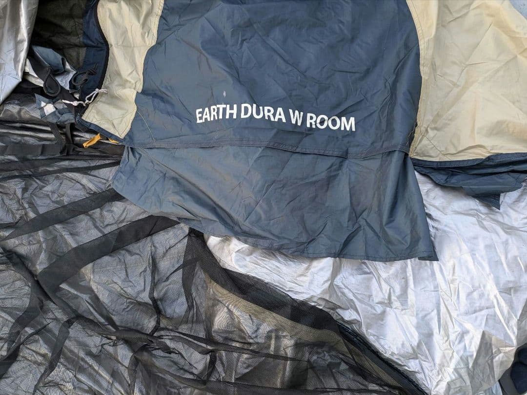 ホールアース EARTH DURA W ROOM テント　グランドシート　マット