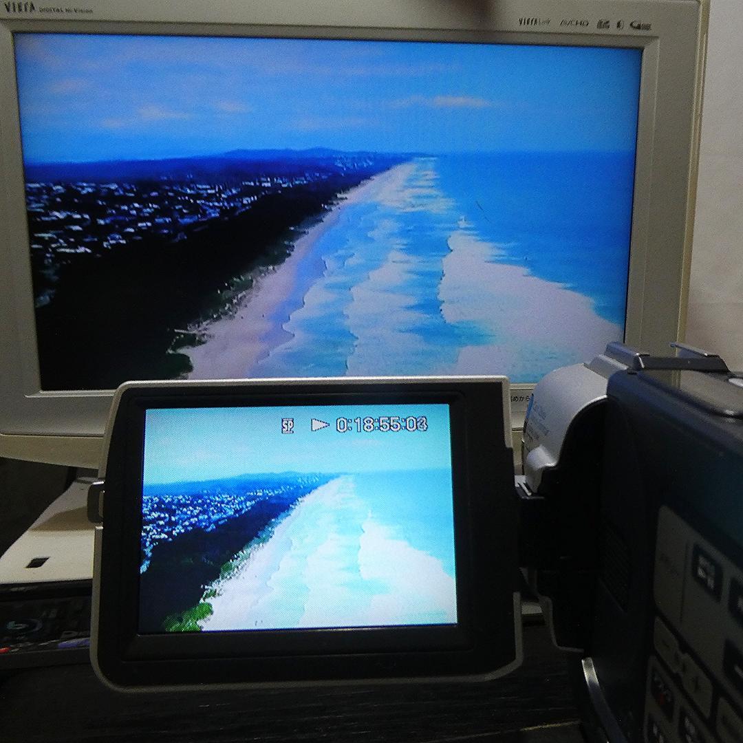 動作品 ソニーDCR-TRV107 MiniDV ビデオカメラ DVDダビングに