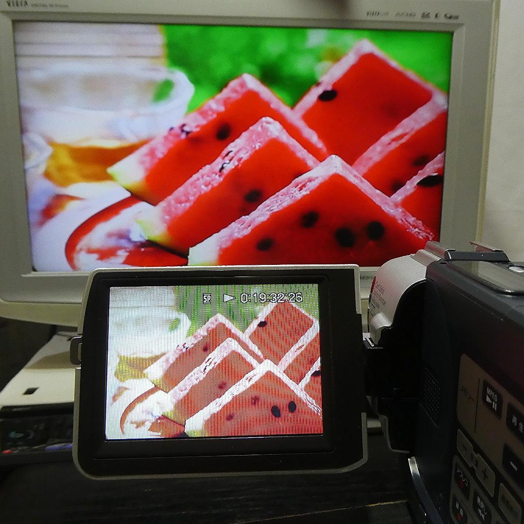 動作品 ソニーDCR-TRV107 MiniDV ビデオカメラ DVDダビングに