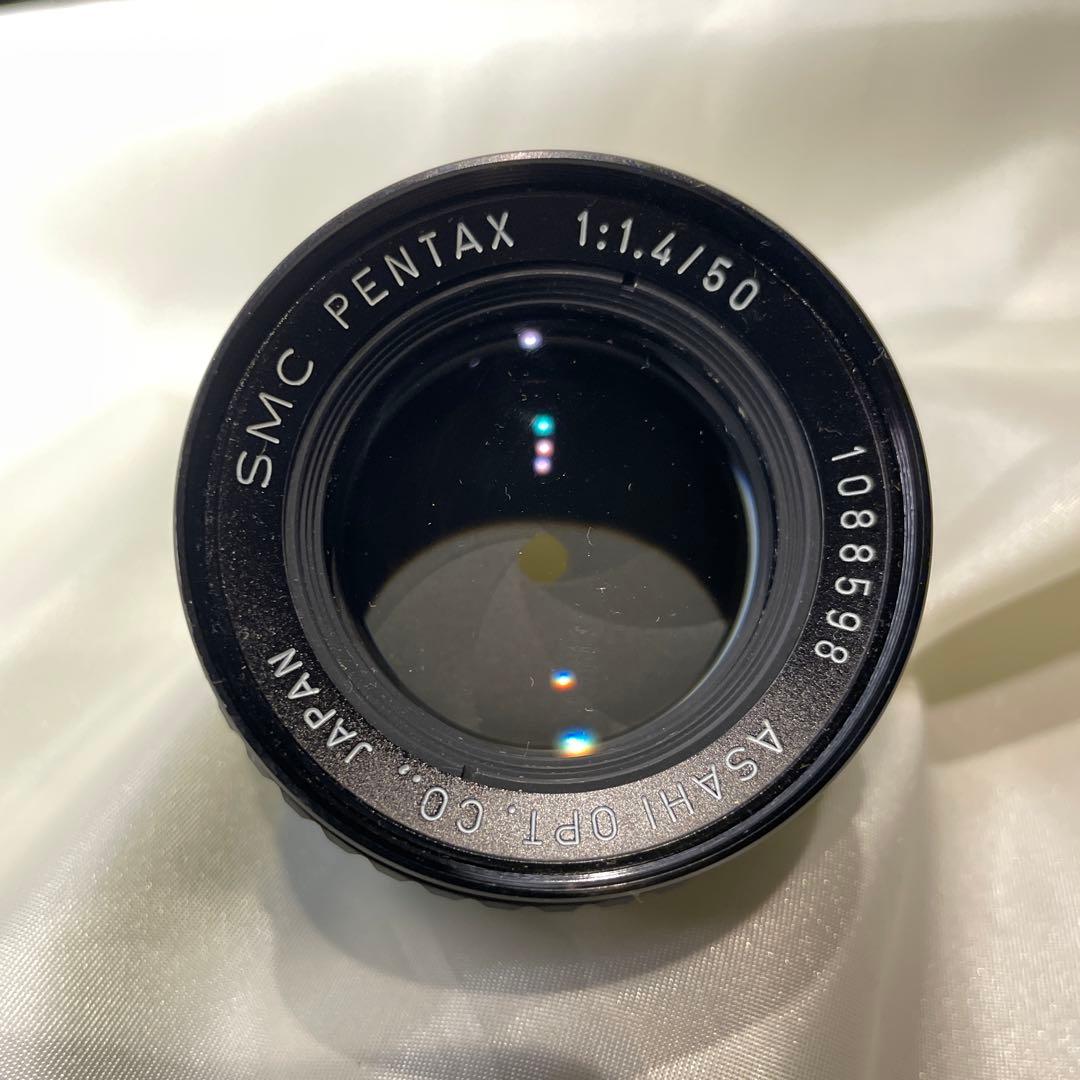 【レンズ美品】SMC PENTAX 1：1.4 50mm➕PENTAX MX