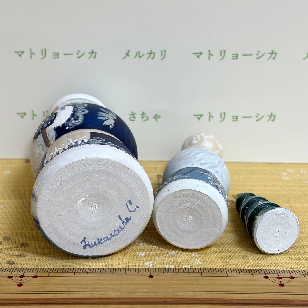 クリスマス　サンタクロース　マトリョーシカ　ニコラエヴァ　オリジナルデザイン