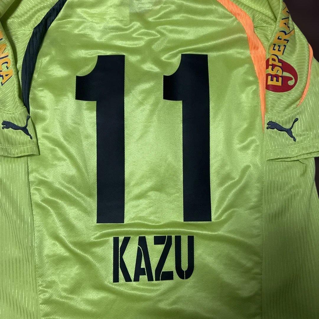 B*1様 震災復興支援チャリティーマッチ　ユニフォーム　#11 三浦知良　サイズ