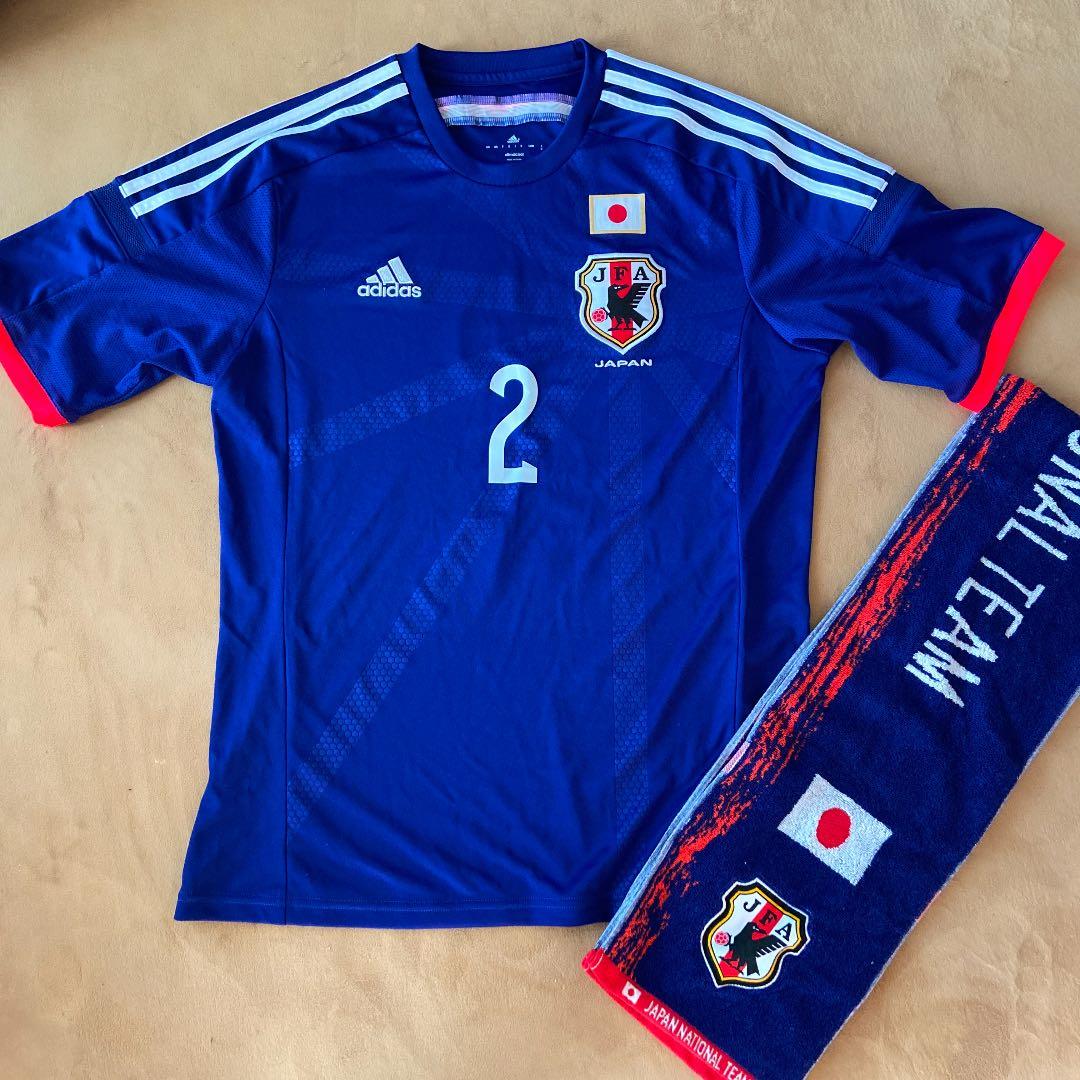 日本代表　内田選手ユニフォーム　タオルマフラー　サイン色紙　以上3点