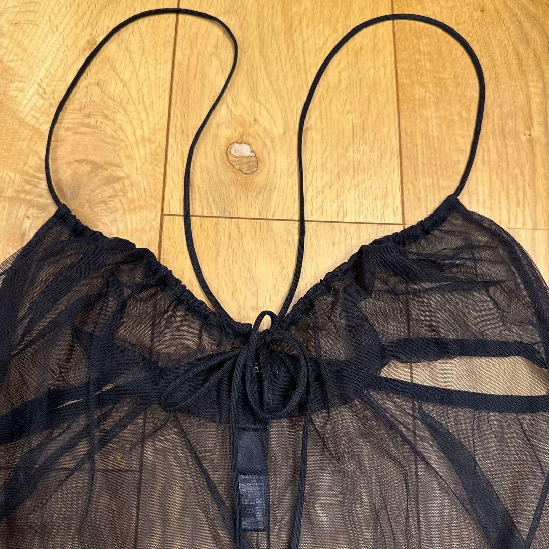LA PERLA ブラック キャミソール M
