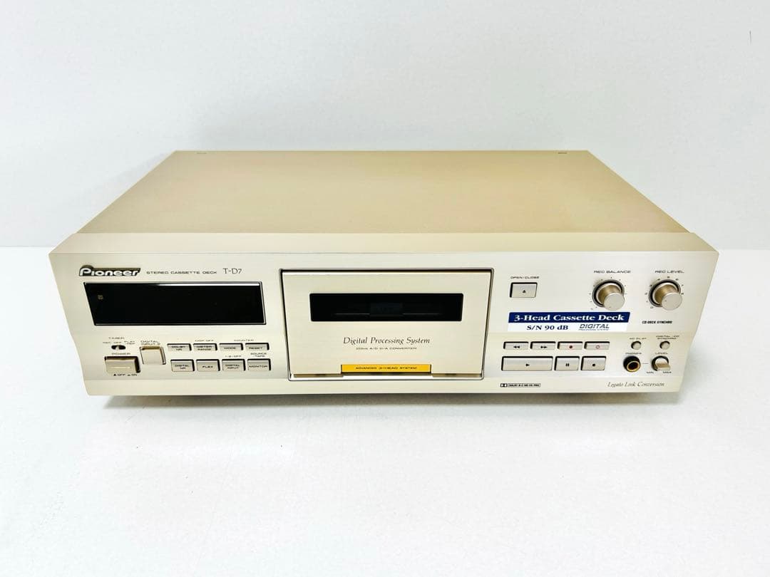 美品 Pioneer T-D7 ステレオカセットデッキ 稀少