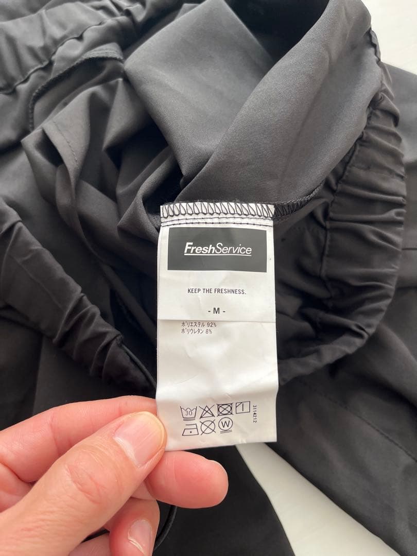 Fresh Service. セットアップ　Mサイズ ブラック