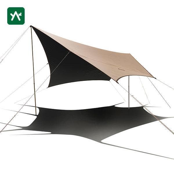 【エコメルカリ便限定】ロゴス TC ブリッジソーラーヘキサタープ　多数のポール付