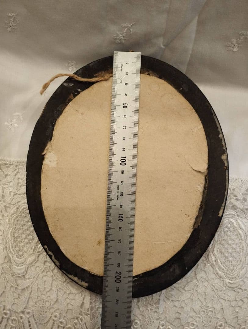 フランスアンティーク　ガラスドームフレーム