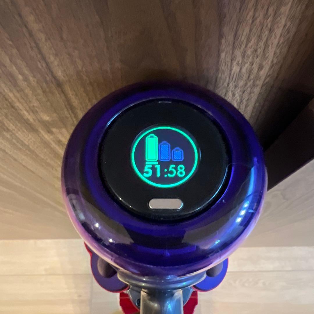 dyson SV18 レーザーヘッド、光るLEDノズル、純正スタンド