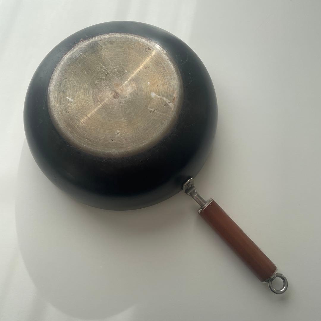 クーベル　ステンレス製　深型フライパン　　　　　ブラック　27cm