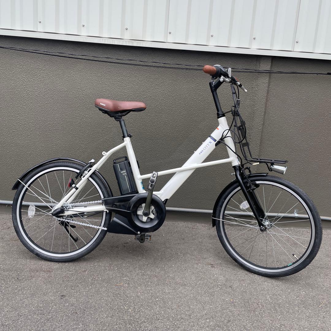 ヤマハ電動アシスト自転車20インチ 12.3Ah ホワイト