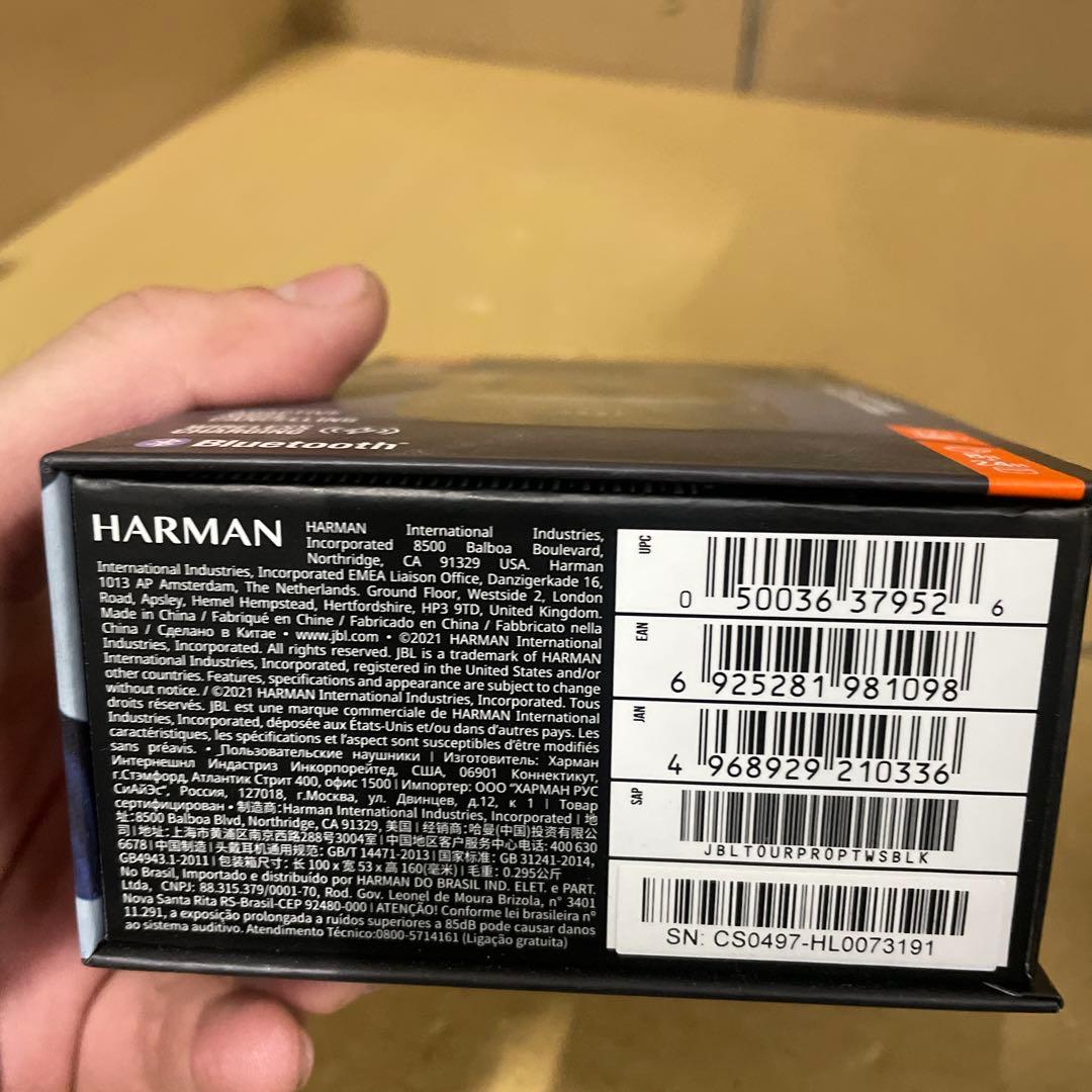 JBL TOUR PRO+ TWS ワイヤレスイヤホン ブラック