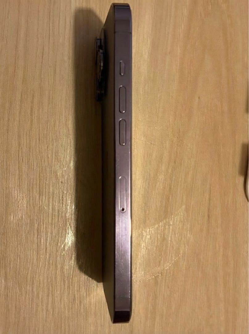 iPhone14Pro256GBディープパープルSIMフリー 制限○ 81%