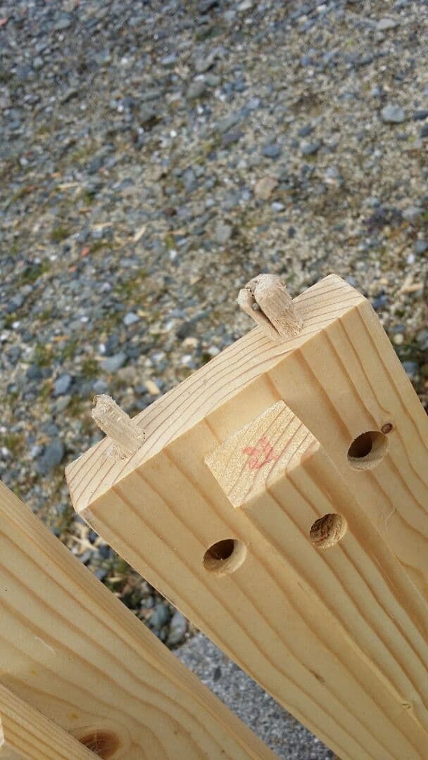 すのこベッド(セミダブル)   送料込み