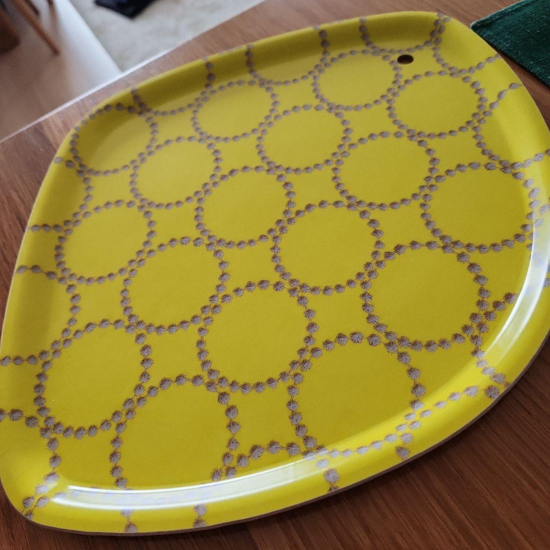 ミナペルホネン　ひし形トレイ