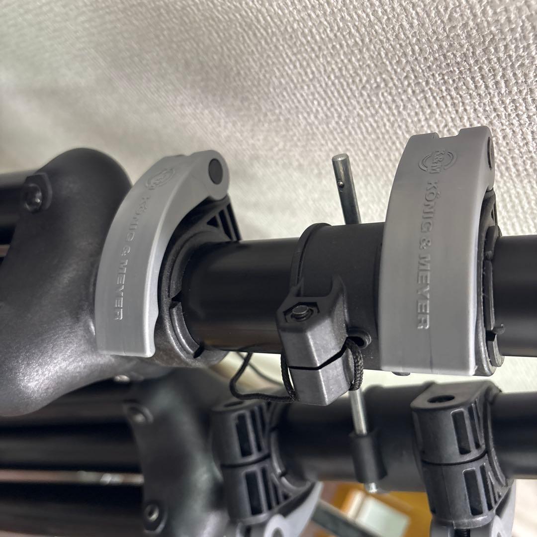 K&M スピーカースタンド 黒 21450B 2本