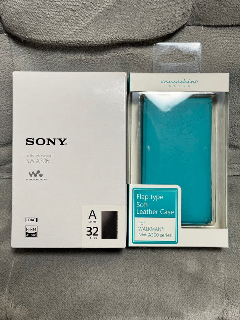 美品 SONY 初音ミク コラボ ウォークマン NW-A306 ケースセット