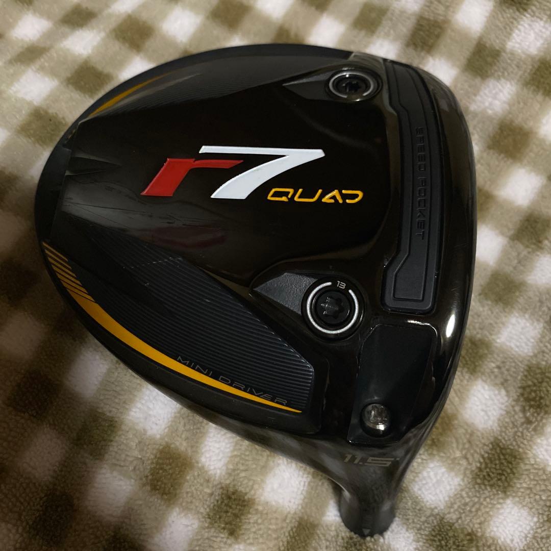 テーラーメイド R7 QUAD ミニドライバー　11.5度 ヘッドのみ