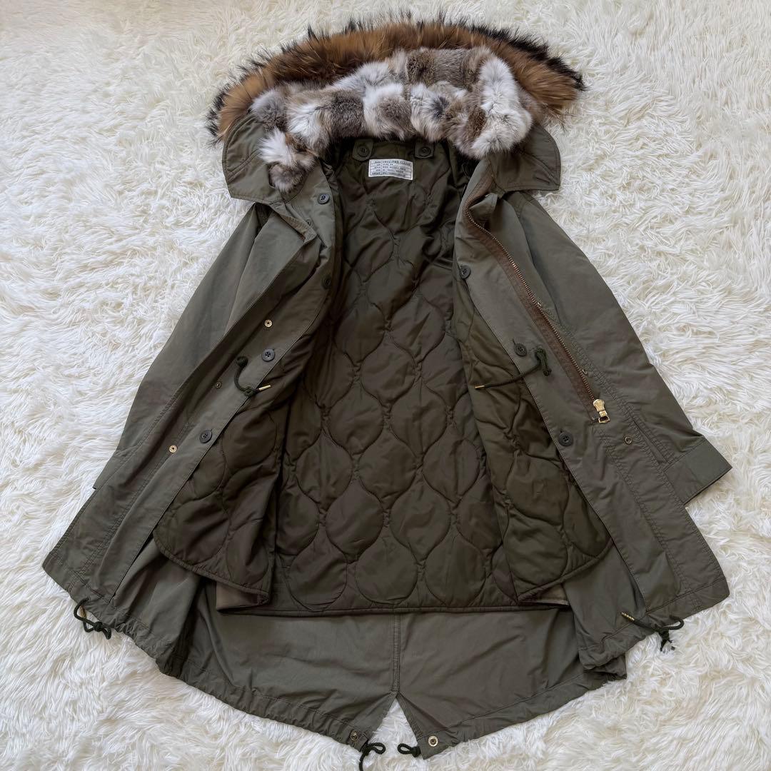 【美品】Deuxieme Classe M65モッズコート ファー ライナー付