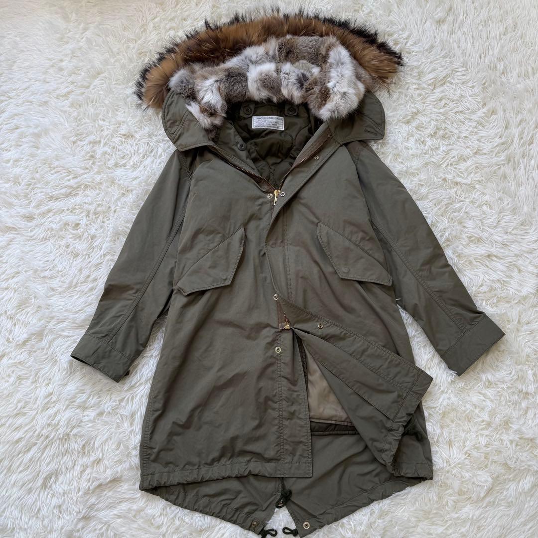 【美品】Deuxieme Classe M65モッズコート ファー ライナー付