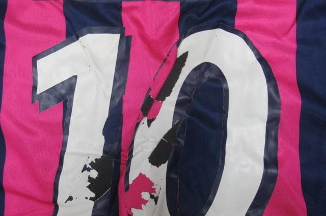 大久保嘉人セレッソ大阪ユニフォーム1999～03年10番時代ミズノ製　訳アリ状態