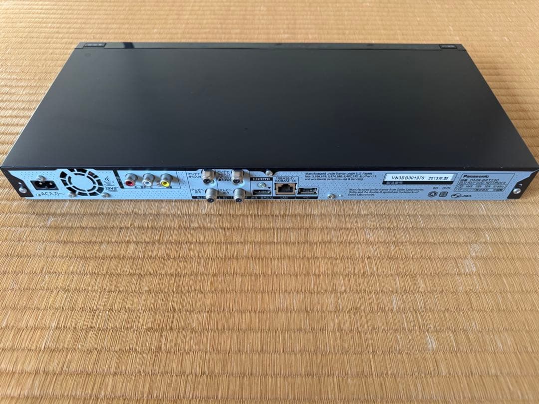 ⭐︎美品⭐︎Panasonic DMR-BRT230 ブルーレイレコーダー 本体