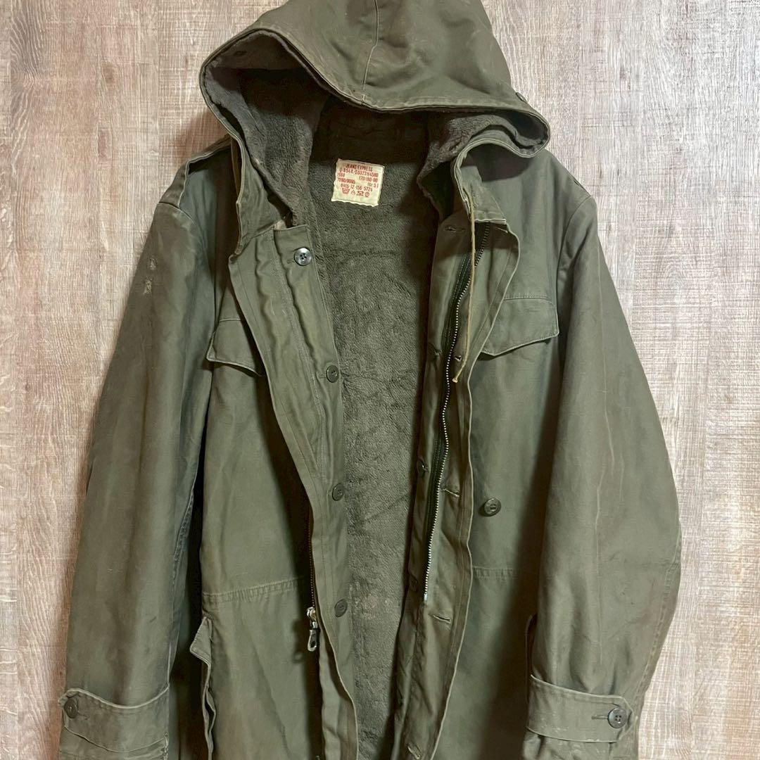 80s ドイツ軍 JEANS EXPRESS ミリタリー モッズコート M-65
