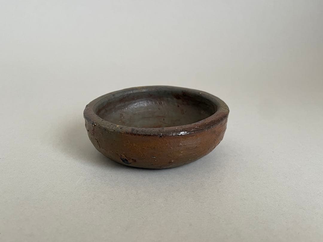 國吉清尚 ぐい呑 酒器 お猪口 やちむん 焼き締め　検索:島武己(武巳) 国吉