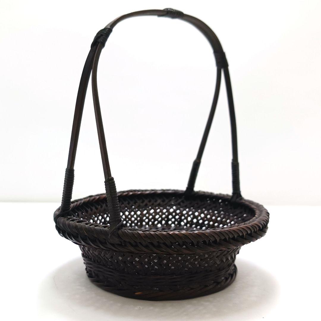 M13 早川尚古斎 提梁式手籠 細密細工 茶籠　ma　の