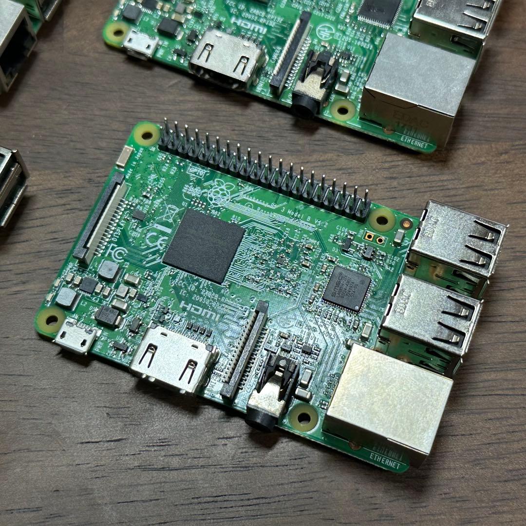 Raspberry Pi 3 model B 4台セット