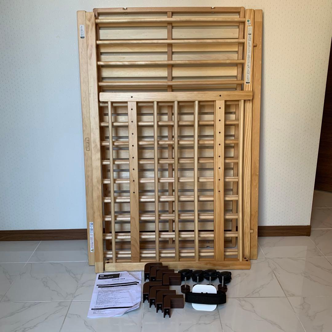 【♡送料込♡】ファルスカ　ベビーベッド　ベッドサイドベッド03⭐︎ うみ