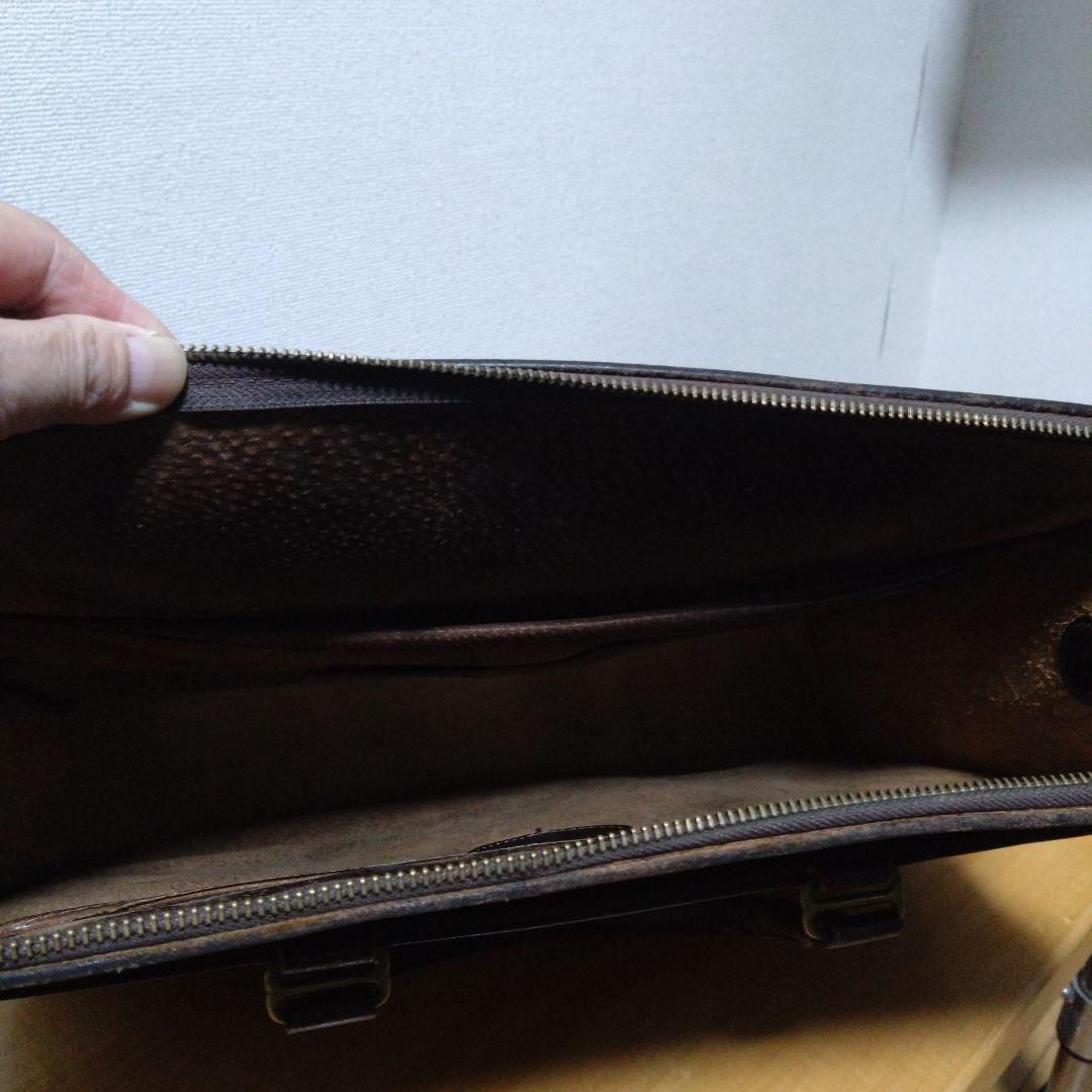 【希少】ホワイトハウスコックス　ブライドルレザー ブリーフケース 茶