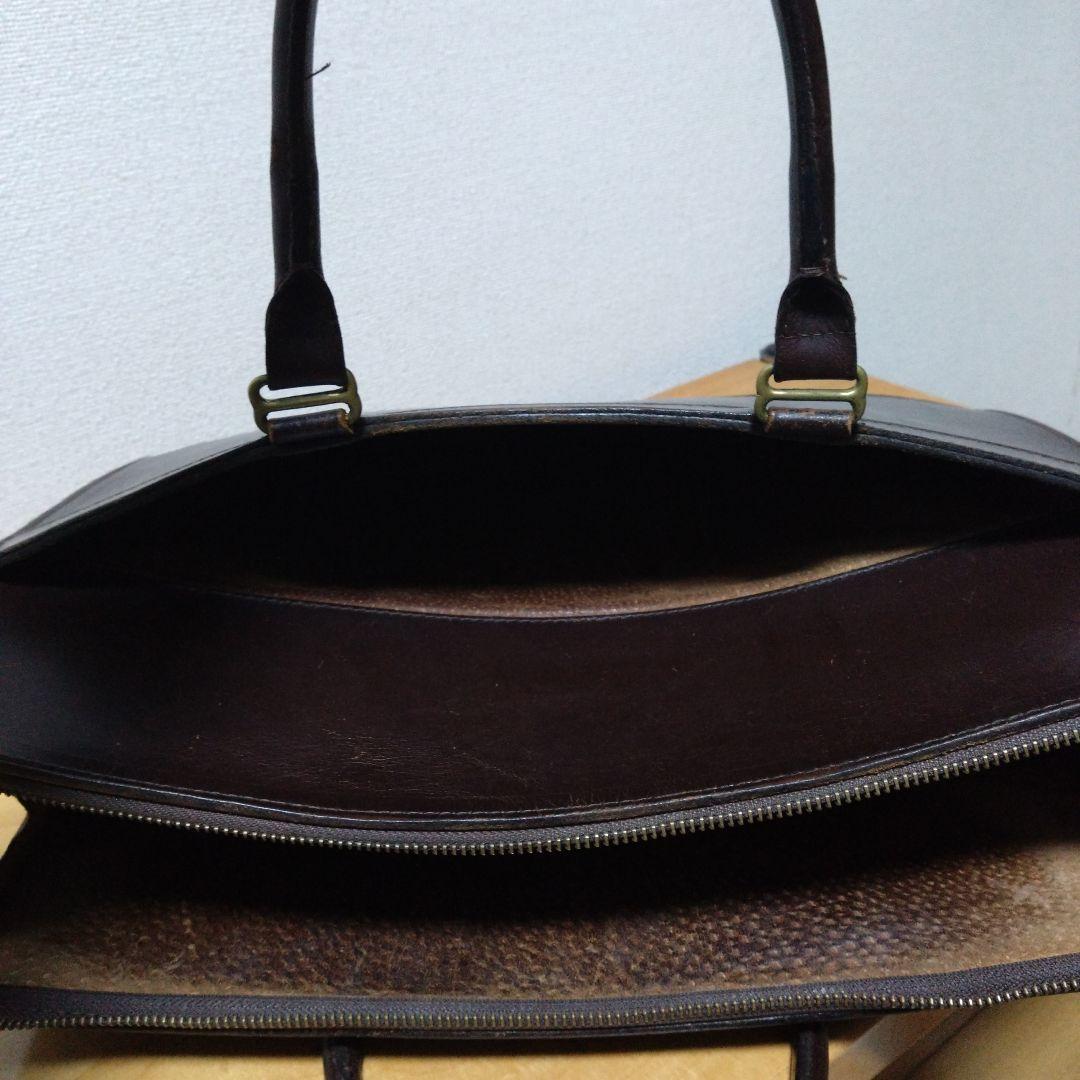 【希少】ホワイトハウスコックス　ブライドルレザー ブリーフケース 茶