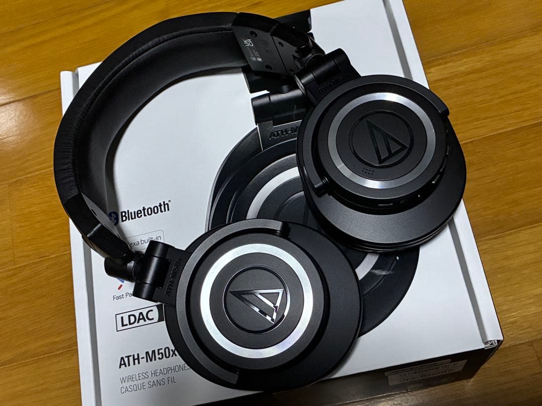 【美品】audio-technica ATH-M50xBT2 ヘッドホン
