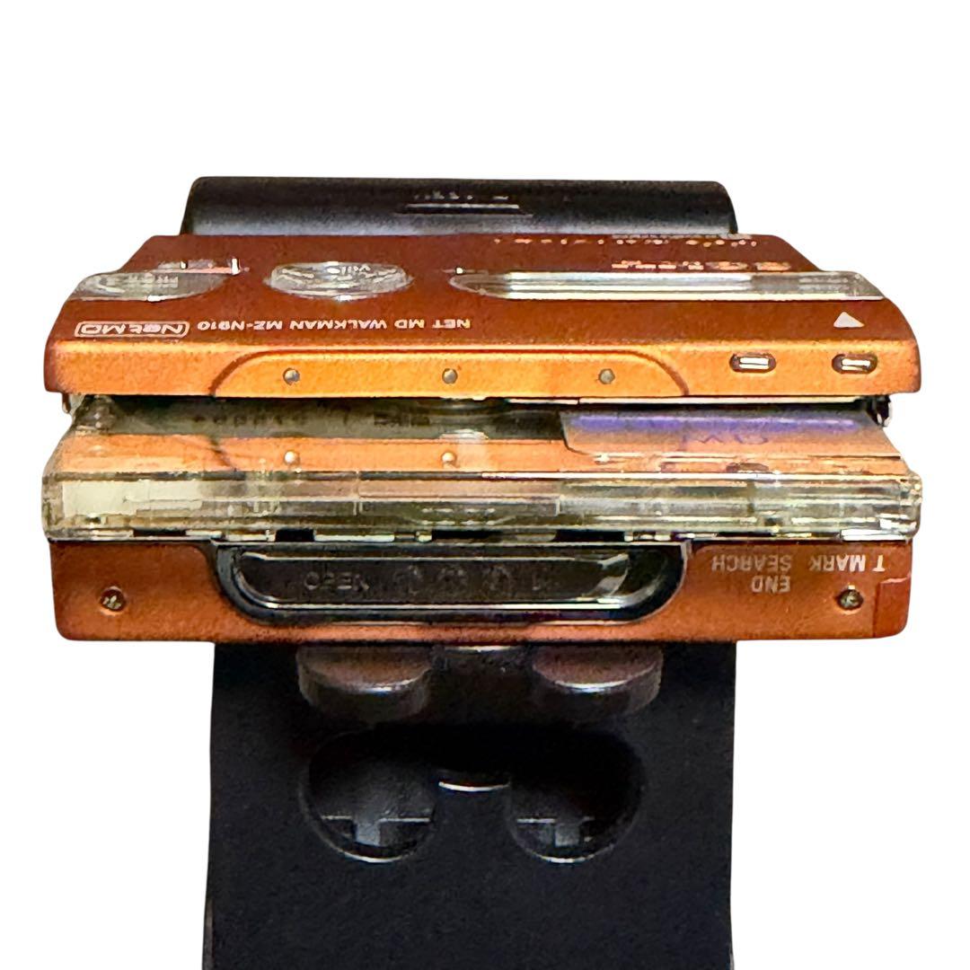 SONY NET MD WALKMAN MZ-N910 オレンジ 完動美品