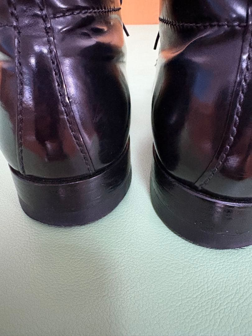 D*i様 Alden オールデン コードバン クロムハーツ同型　6アイレット サ