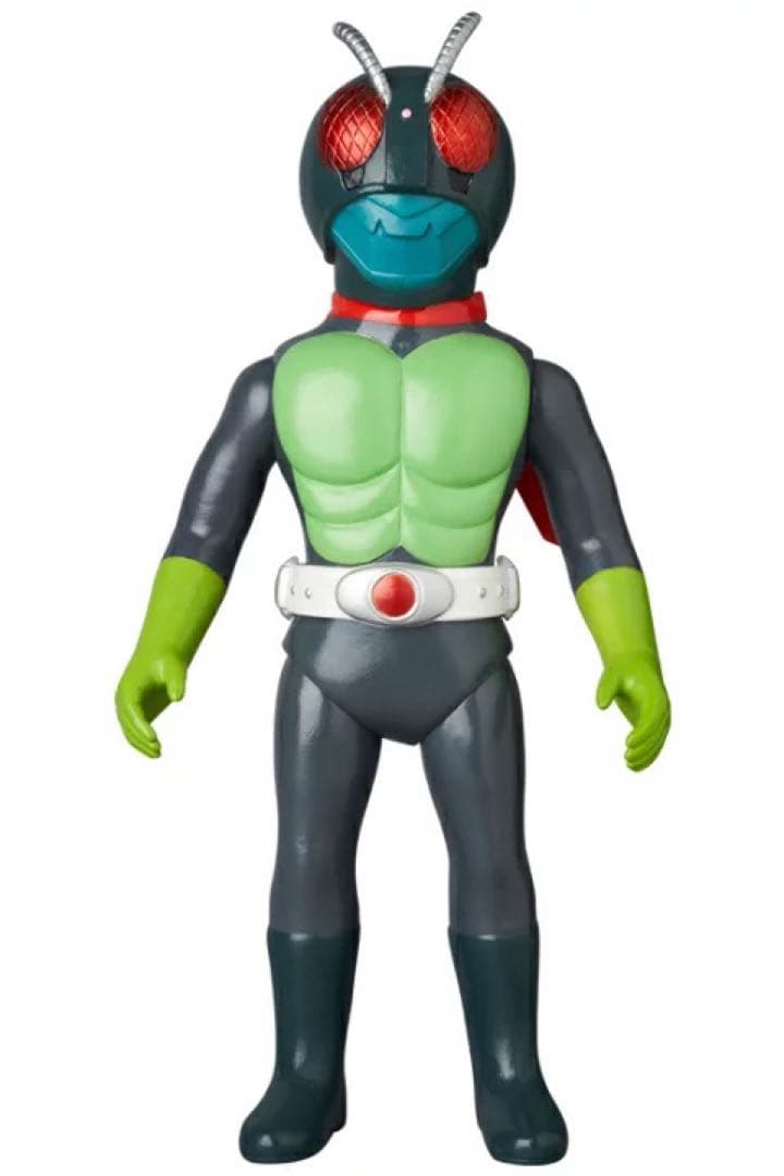 メディコム東映レトロソフビ 原作版 仮面ライダー (設定画カラーマスク取れ仕様)