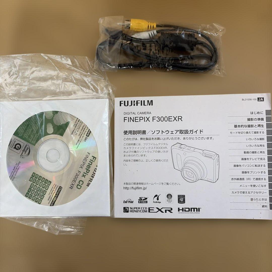 FUJIFILM FinePix デジタルカメラ F300EXR ブラック